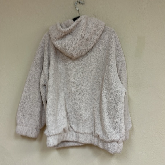 Aerie womans Oversized Sherpa full zip Jacket size XL - Picture 5 of 5